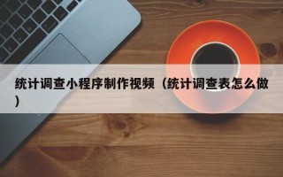 石狮统计调查小程序制作视频（统计调查表怎么做）